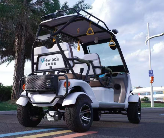 景橡智能漫游车B型侧面视角